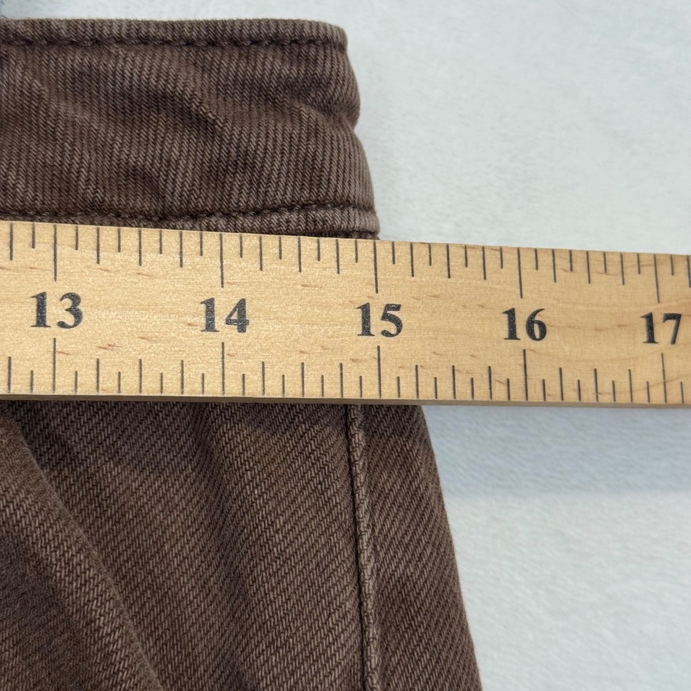 Levi's Brown Low Loose Jeans Wide Leg Size 30x30 - Picture 6 of 8
